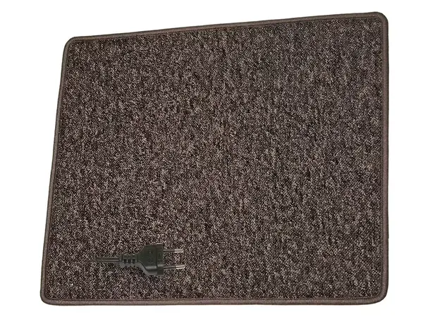 Varmeteppe 60x100 cm 230V/70W brun | Caravan.no