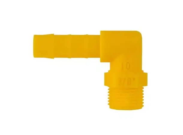 Vinkl.et forbindelse 10 mm 3/8 gul | Caravan.no