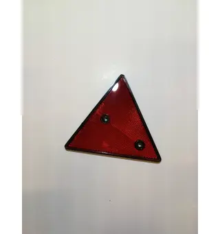 refleks rød triangel