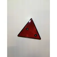 refleks rød triangel 
