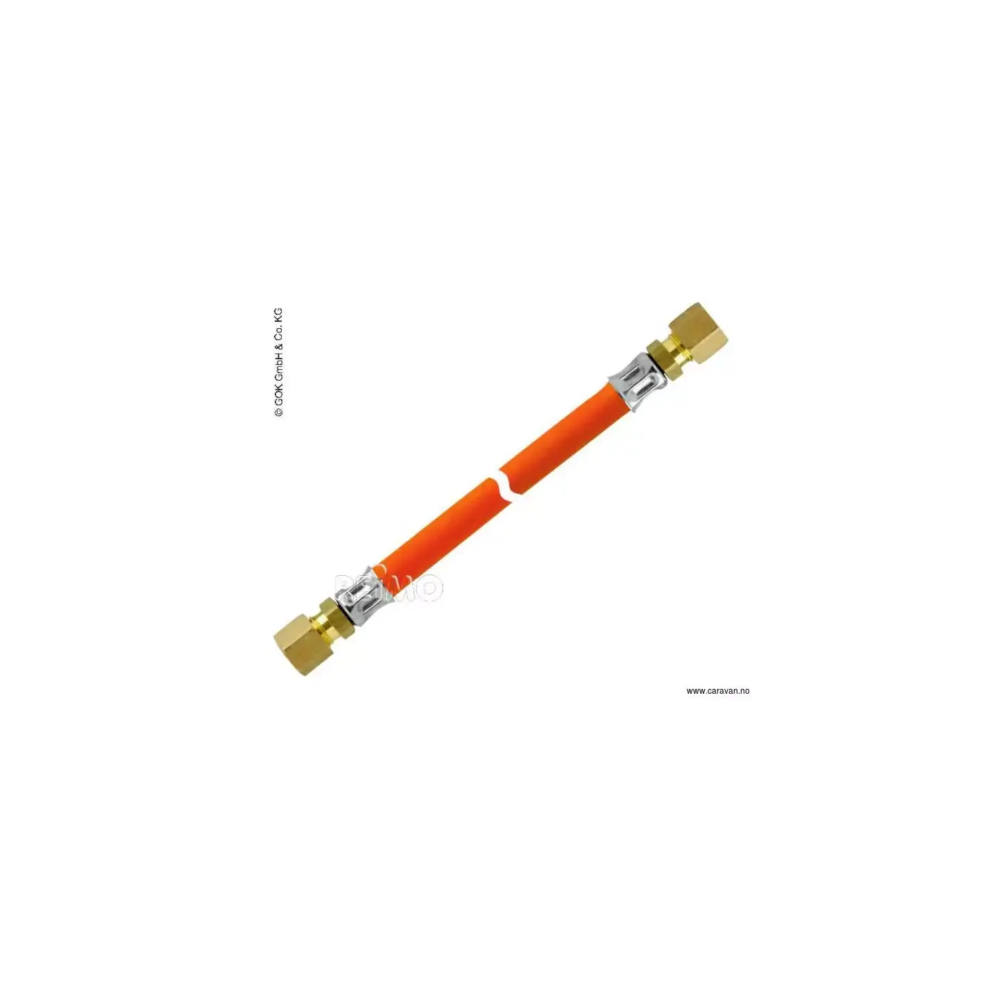 Marine gasslange 40 cm RVS 8