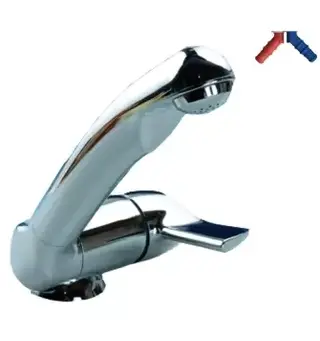 Blandebatteri Style Ø33mm m/bryter krom