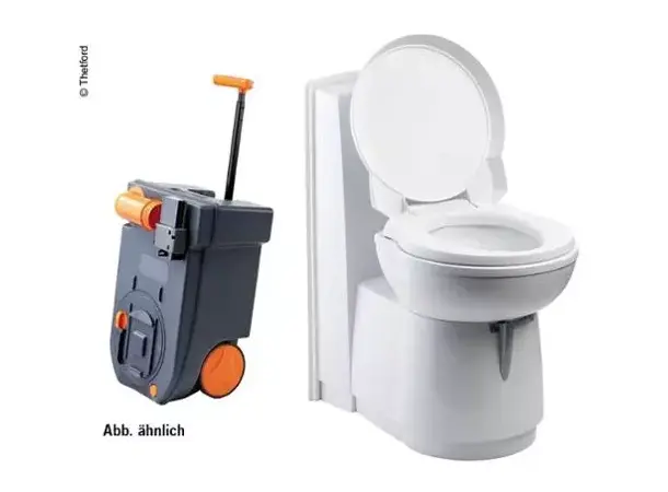 Kassettoalett C263-CSL elektrisk plast | Caravan.no