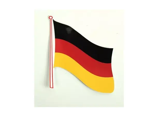 Klistremerke flagg Tyskland 2-pack – 145x125 mm | Caravan.no