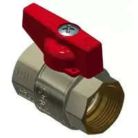 Kuleventil med 1 1/4'' innvendig gjenger Med lang spak!