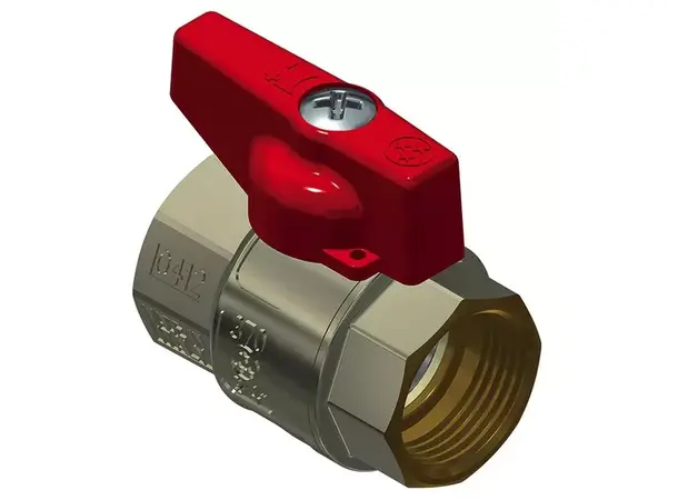 Kuleventil med 1 1/4'' innvendig gjenger Med lang spak! 