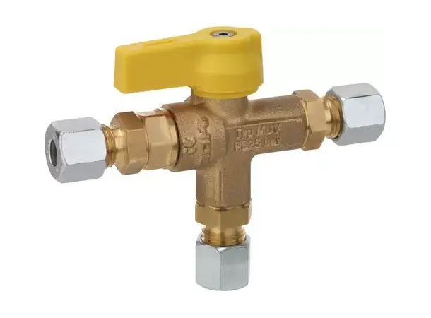 Manuell koblingsventil i messing RVS10 | Caravan.no