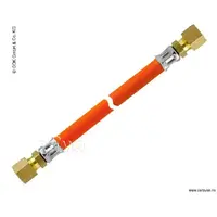 Marine gasslange 40 cm RVS 8 