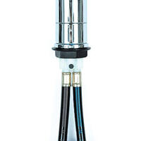 Reich vannkran Twist krom med bryter UniQuick 12 mm