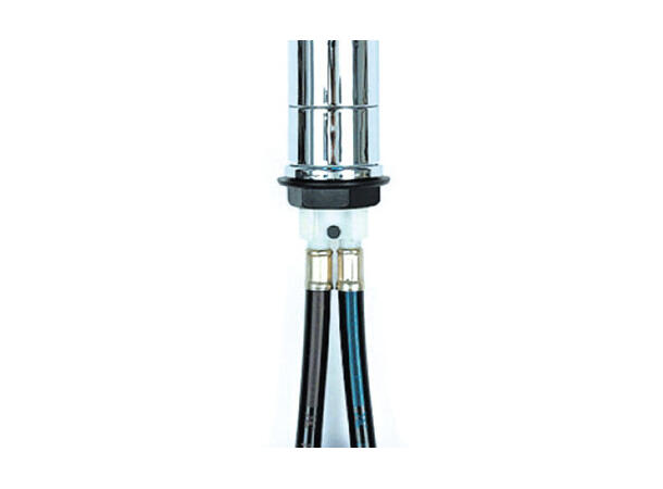 Reich vannkran Twist krom med bryter UniQuick 12 mm 