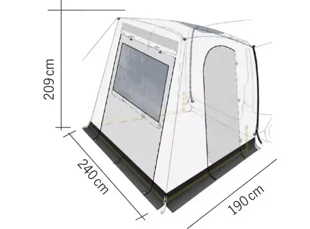 Reimo Hekktelt VW Caddy 5 Premium | Caravan.no