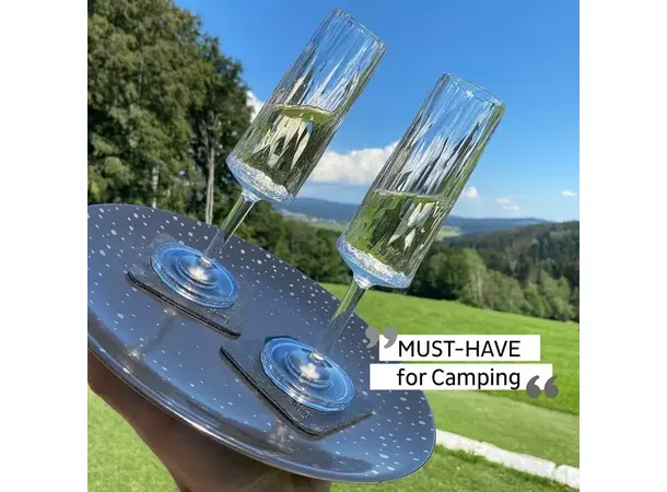 Silwy magnetisk champagneglass 0,15 L | Caravan.no