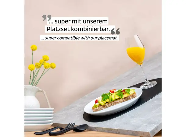 Silwy magnetisk tallerken Ø23 cm Sett på 2 stk 