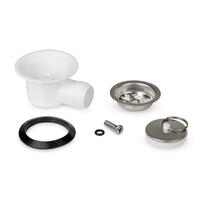 Smev avløp 90° type A TYPE A, illustrasjon, Smev 39mmØ