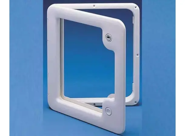 Thetford serviceluke 3 grå | Caravan.no