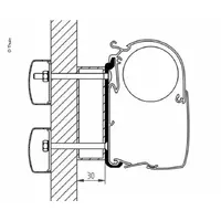 Thule markiseadapter til Eden/Allegro 