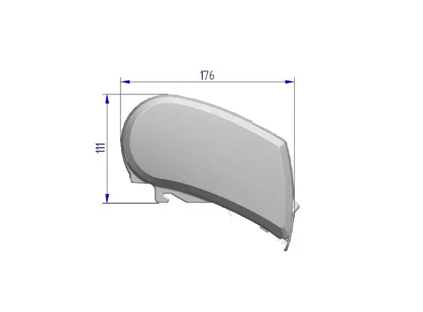 Thule takmarkise 9200 230V 550 cm Mystic Grey / Hvit 