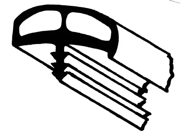 Trukket kantlist mellomgrå 5 meter | Caravan.no