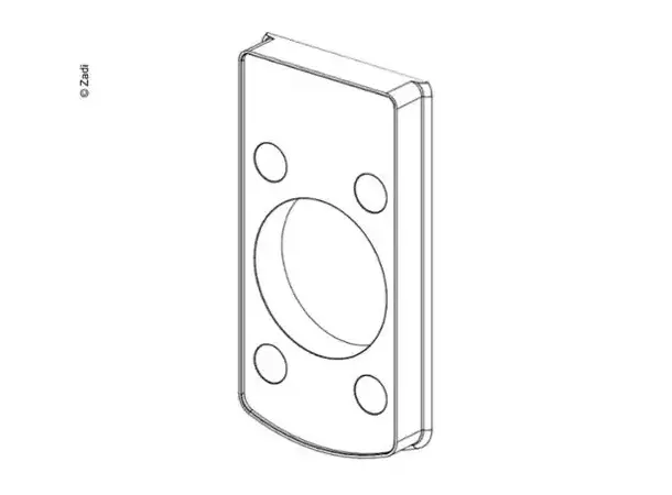 Zadi avstandsholder 13 mm – For 52601 / 52602 | Caravan.no