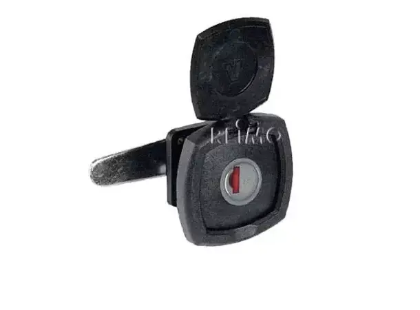 Zadi lukelås firkantet hvit | Caravan.no