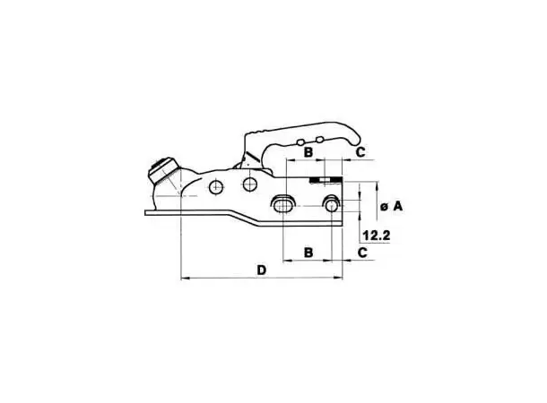 AL-KO togkulekobling AK2700  universal 