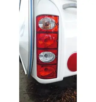 Jokon reflektor for baklys-system rød