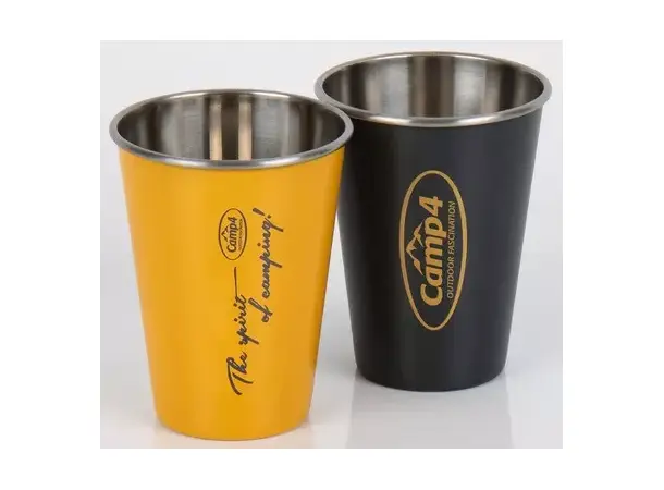 Kopp i rustfritt stål 2 stk | Caravan.no