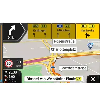 Navikart Xzent X-F270/X-F280/F285 Zenec X-MAP27-MH1 for motorhomes