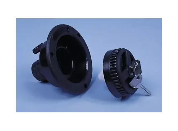 Påfyllingskobling kort, svart | Caravan.no