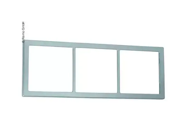 Ramme 1-delt sølv matt | Caravan.no