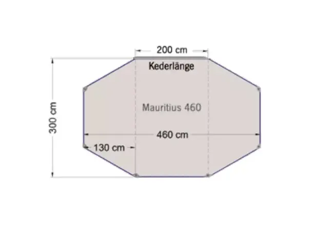 Re-Tent solseil Mauritius 460 