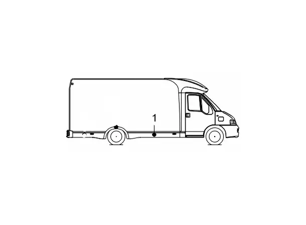 Sideskjørt foran høyre side 2247/58 224644E 