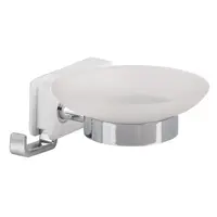 Såpeholder med glass og folbar krok Fra 2006 ->