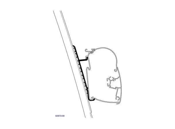 Thule adapter for Ducato H3 fra 2007 | Caravan.no