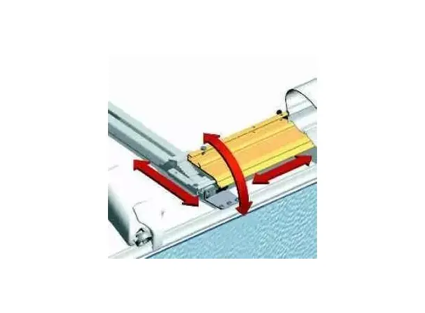 Thule monteringssett 1 til 6002/6502 Inkl. 2 skinner 