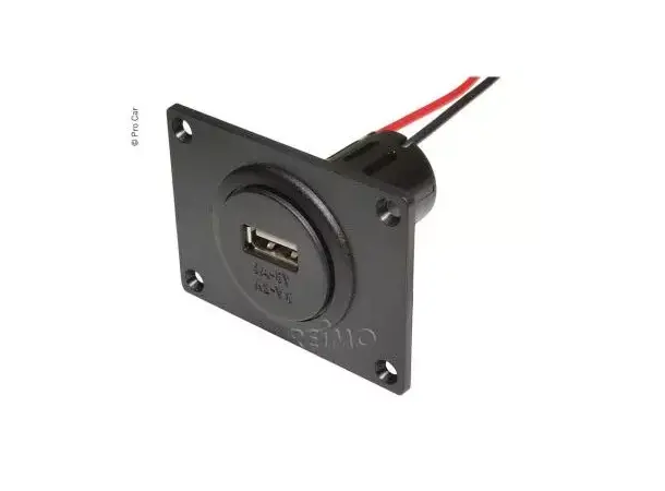 USB-kontakt 12-24 /5v med USB 3A 