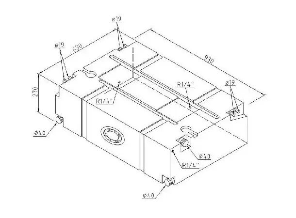 Universal vanntank 150L | Caravan.no
