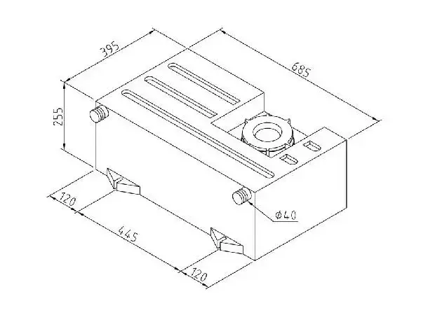 Universal vanntank 60 L | Caravan.no