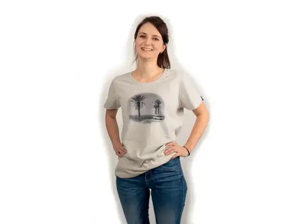 VW t-skjorte dame 40 grå | Caravan.no