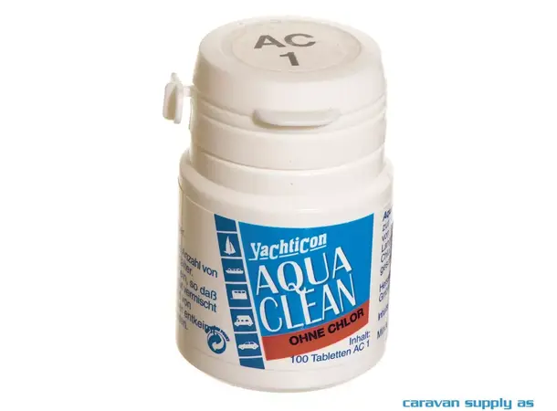 Vannrensemiddel Aqua Clean 1 100tab 1tab/1l 