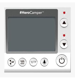 Varmesystem Kronings Heat 1500+ 230V Bluetooth, Herocamper