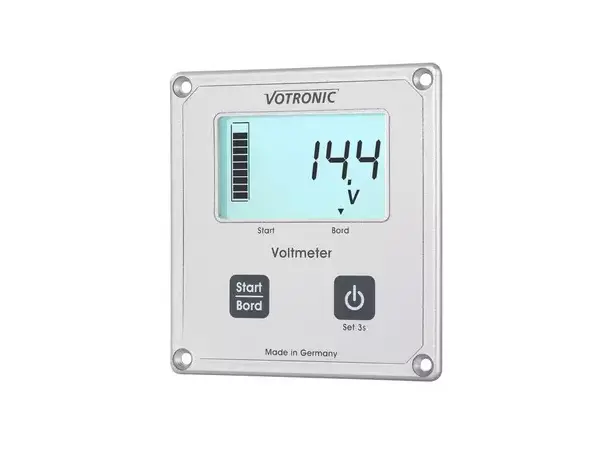 Votronic LCD-voltmeter S | Caravan.no