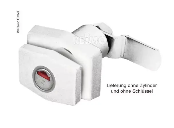 Zadi lukelås firkantet hvit | Caravan.no