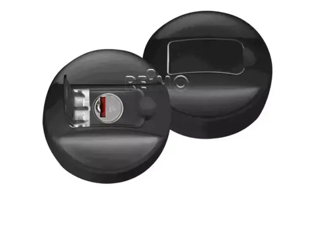 Zadi tanklokk med låseluke svart | Caravan.no