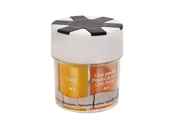 krydderdispenser med 6 sorter | Caravan.no