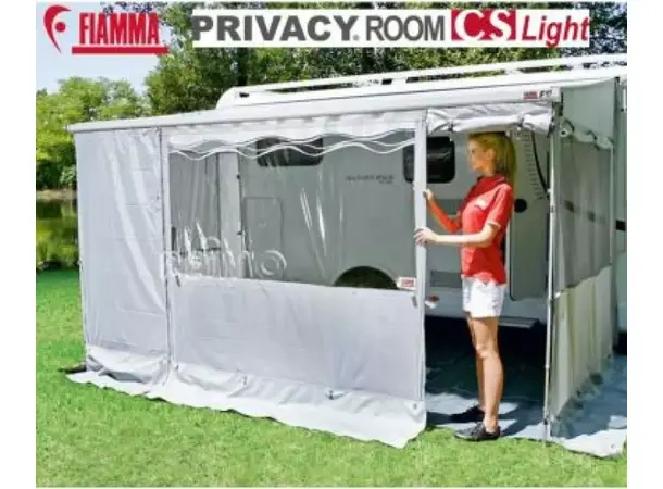B-vare Privacy Room CS Light For Caravanstore 310 grå fast clip 