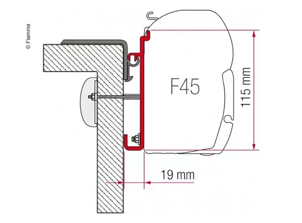 Feste til F45 på Rapido 7/8 
