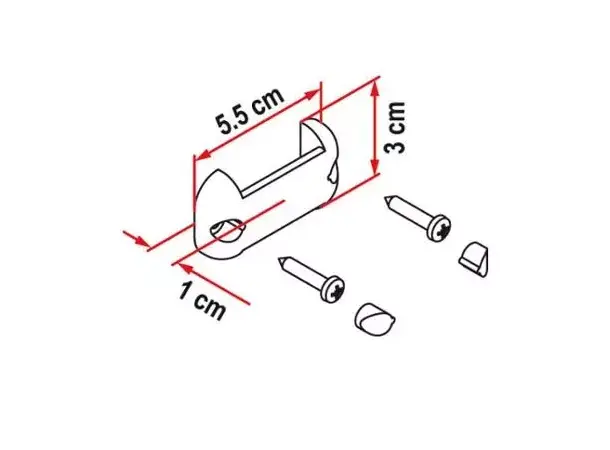 Fiamma Fix holdebøyle | Caravan.no