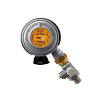Gassregulator, click-on med testpoint 