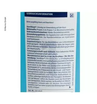 Hånddesinfeksjon bode sterillium 1000 ml